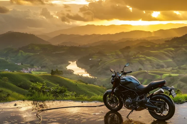 es malo lavar la moto con agua a presion